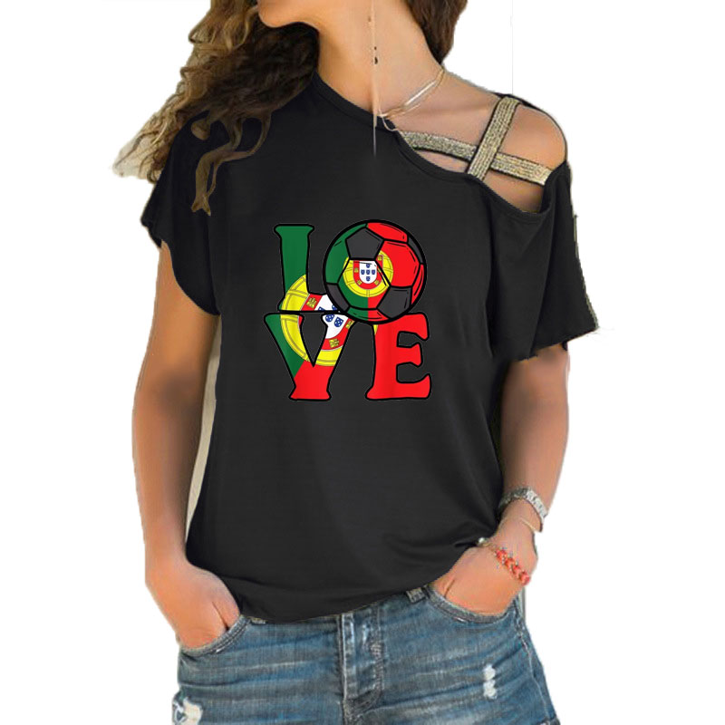 Crossfit Accessories - Camiseta holgada con cuello asimétrico para