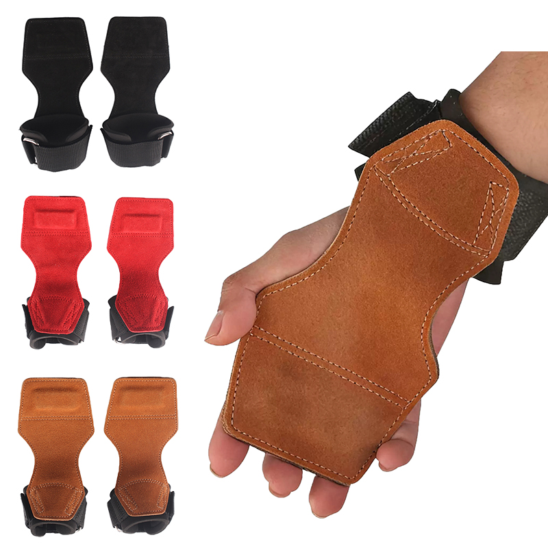 New Crossfit Gear - Guantes de Cuero Grueso para Levantamiento