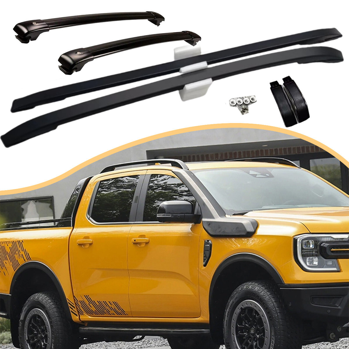 Crossfit Accessories - Barras transversales para portaequipajes de techo