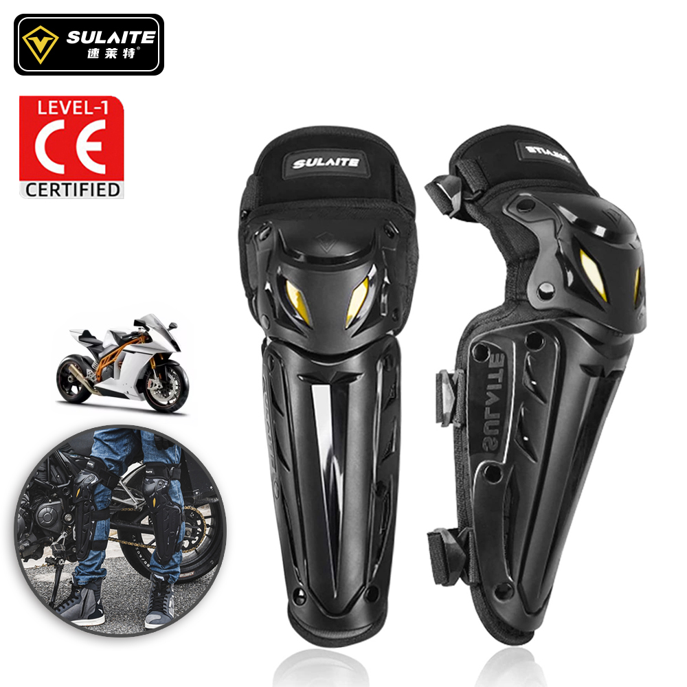 Shin Guard Crossfit - SULAITE Rodilleras para motocicleta Espinilleras ajustables
