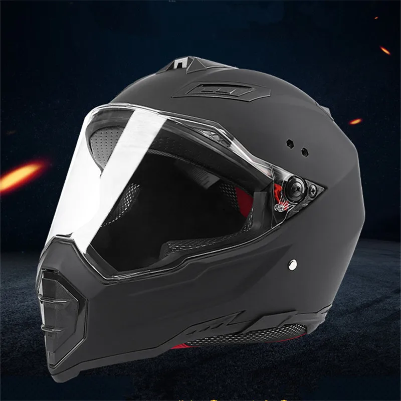 Casco de motocicleta de cara c - Crossfit Full Gear reseña y precio