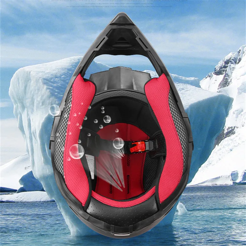 Casco de motocicleta de cara c - Crossfit Full Gear reseña y precio