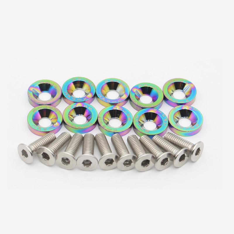 10-30PCS Tornillos M6 JDM para - Bumper Plate 10Kg reseña y precio