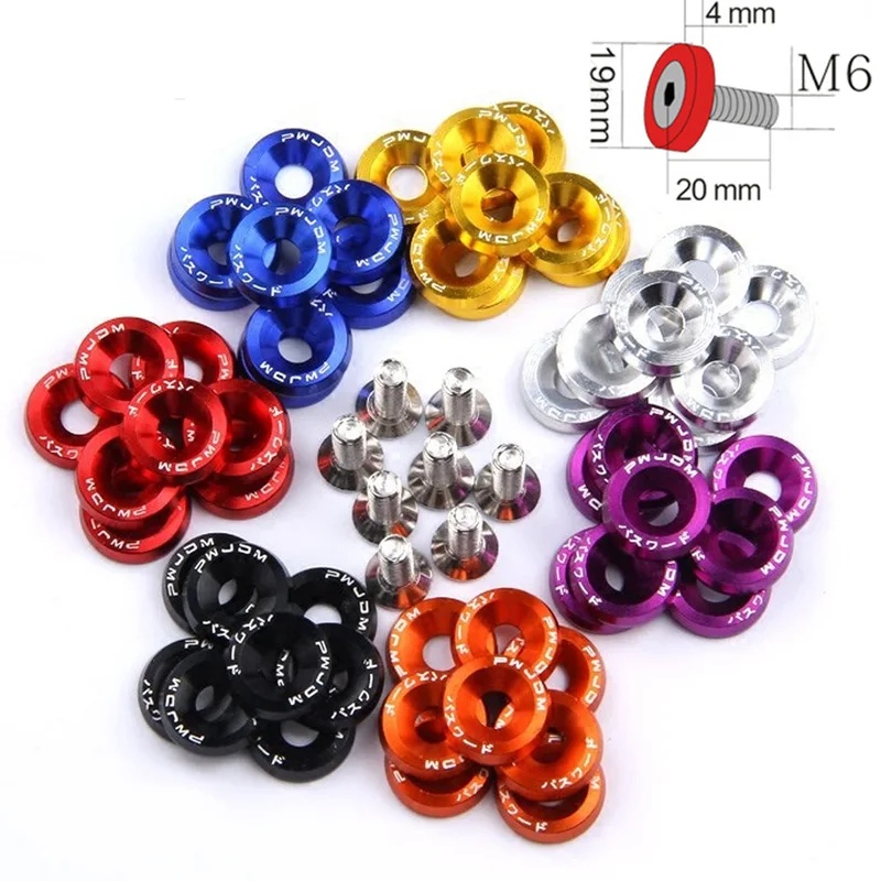 10-30PCS Tornillos M6 JDM para - Bumper Plate 10Kg reseña y precio